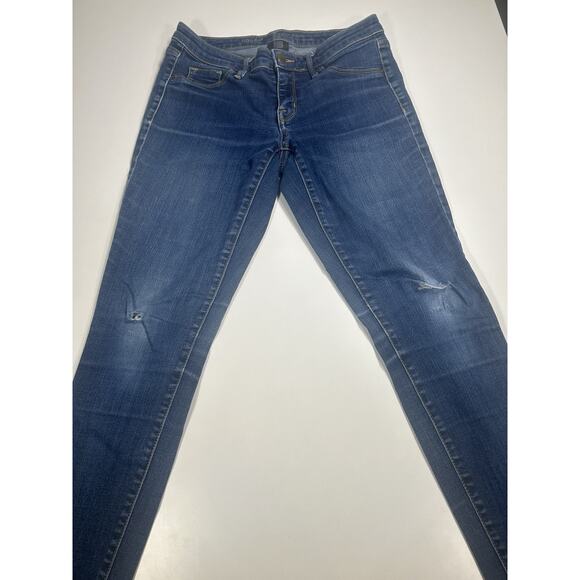 Mossimo Jegging Jeans Women’s 4/27 Blue Mid-Rise Jegging Power Stretch Ultra 2 - Picture 10 of 16